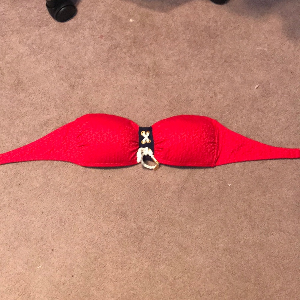 Bandeau bikini top